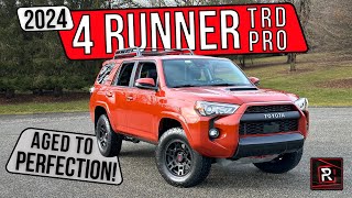 The 2024 Toyota 4Runner TRD Pro Is An Admirable Heritage Rich Midsize OffRoad SUV [upl. by Tdnerb]