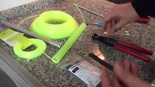 DIY  How to make LEASHES for fishing rods and Kayak gear [upl. by Notlim]