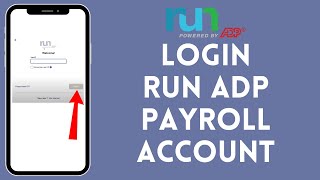 How to Login to Run ADP Payroll Account 2024  Sign In to Run ADP Payroll Account [upl. by Ciapas]