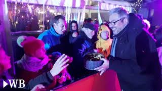 Weihnachtsmarkt in Bad Oeynhausen eröffnet [upl. by Ahsenhoj]