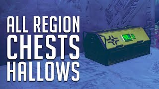 ALL Hallows Nessus Gold Region Chest Locations  Destiny 2 [upl. by Drain]