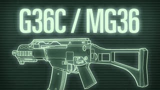 Weapons of Modern Warfare  G36C  MG36 [upl. by Beshore]