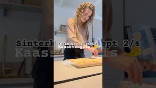 ZO makkelijk 🧀 sinterklaasrecept kaasstengels recept minivlog vlog zegmaarfem [upl. by Clifford]