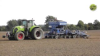 Aussaat Sommergerste • Drillen • Seeding • Claas • Köckerling [upl. by Inaluiak]