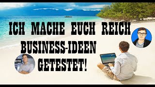 4 Businessideen  getestet  ich mach euch reich  kritische Kommentare nicht erwünscht  Betrug [upl. by Nussbaum]