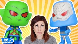 Darkseid amp Martian Manhunter DC Superheros Funko Vynl Figures Meet Teen Titans Go Beast Boy [upl. by Caralie]