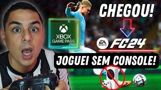 CHEGOU O EA SPORTS FC 24 FIFA 24  VEJA COMO É JOGAR NA TV SEM CONSOLE  XBOX  XCLOUDGAME PASS [upl. by Annirac]