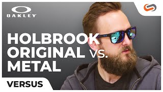 Oakley Holbrook vs Holbrook Metal  SportRx [upl. by Jacobsen404]