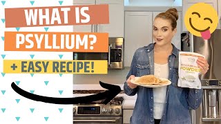 What is Psyllium Husk Powder  Recipe for Psyllium Flatbread [upl. by Seravart]