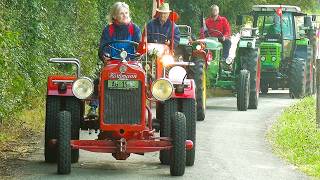 Piles of Old Tractors Arriving  6th int Historic Tractor Show Effingen 2024 [upl. by Aicekan428]