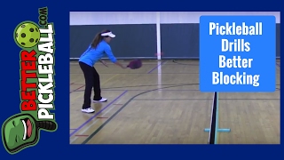 Pickleball DrillsBlocking Effectively [upl. by Ocirred118]