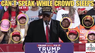 Trumps brain FALLS OUT slurs at HORRIFIC rallies [upl. by Nwahsuq]