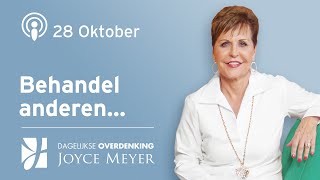 2810  🤝 Behandel anderen 💬 – Devotional van Joyce Meyer  Dagelijkse inspiratie [upl. by Ardna]