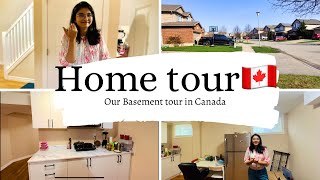 Home tour🇨🇦 Our basement tour in Canada [upl. by Ennovihs]