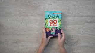 NLT Go Bible for Kids  Beach Sunrise LeatherLike [upl. by Ailedroc]