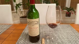 Chateau Calon Ségur 1989 Trophy St Estephe Bordeaux Wine Review [upl. by Hatnamas226]