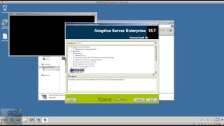 Sybase Install Part 1 of 3 ASE 157 [upl. by Boaten]