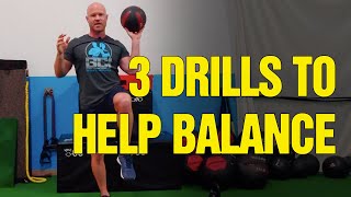 3 Simple Drills To Help With Balance STAY IN POSTURE [upl. by Neom562]