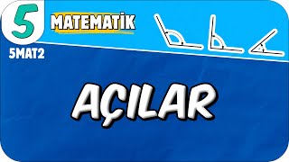 Açılar 📘 5MAT2 2025 [upl. by Hezekiah807]