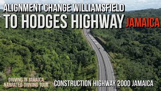 Change in Alignment Williamsfield to Hodges Highway Jamaica [upl. by Akiem]