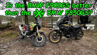 The New BMW F 900 GS is it better than 850 GS 4KUHD [upl. by Crescint363]