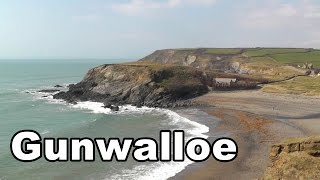 Gunwalloe Church Cove in Cornwall on A Perfect Day  Poldark TV Series Location [upl. by Eustis622]