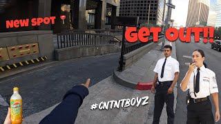 Big BMX in DTLAKicked out by security [upl. by Aivartal]