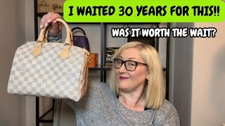 LOUIS VUITTON SPEEDY 25  STILL WORTH BUYING Review and First Impressions [upl. by Obrien556]