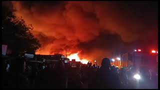 Last night Mbare Musika experienced a significant fire incident [upl. by Gaulin]