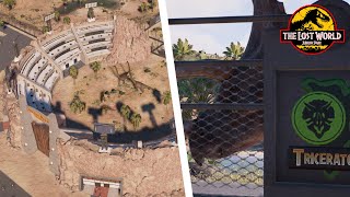 Amphitheater amp Dinosaurs  Jurassic World Evolution 2  Jurassic Park San Diego Part 33 [upl. by Ecnerual]