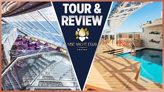 MSC Yacht Club REVIEW  MSC Virtuosa 2024 [upl. by Elsilrac]