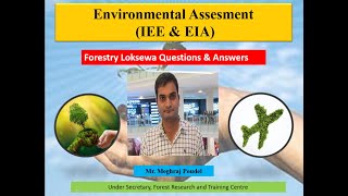 Environmental Assesment EIA amp IEE by Meghraj Poudel [upl. by Enilarac226]