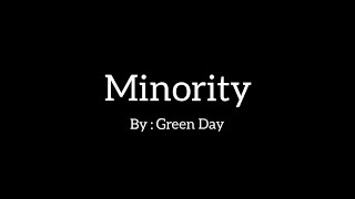 Minority  Green Day Lyric  Chords [upl. by Dian]