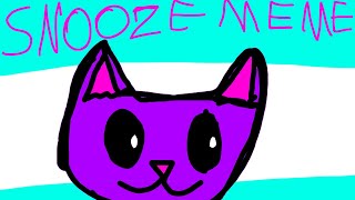 Snooze meme animation FLASH WARNING [upl. by Naitsirc]