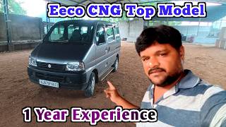 50k KM Experience Maruti Suzuki Eeco CNG  Eeco CNG Top Model eeco marutieeco [upl. by Julis]