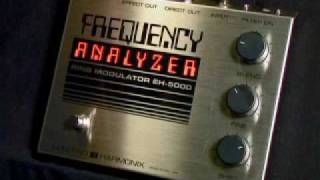 Electro Harmonix Frequency Analyzer Pedal [upl. by Mezoff528]