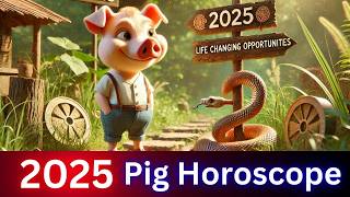 Pig Chinese Zodiac Horoscope 2025 Big Changes Ahead [upl. by Okiek]