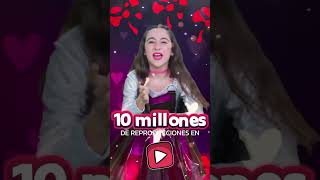 Gracias por 10 Millones de repuestos de “Vamos Jugar”Los quiero 🩷 laracampos musica VamosJugar [upl. by Gretta]