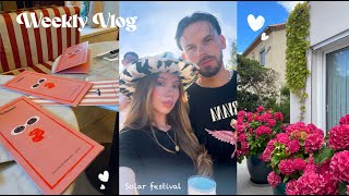 Weekly Vlog  Solar Festival jardinage … 🪩✨🌼 [upl. by Herahab]