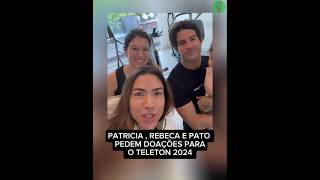 Rebeca Abravanel  Alexandre Pato e Patricia  Teleton 2024 [upl. by Suisyola]