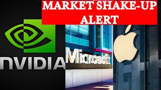 Breaking Nvidia Microsoft Apple in Market Turmoil [upl. by Anircam]