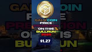 Gala Price Prediction on this bull run 2025 [upl. by Marissa]