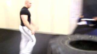 Aurelien LeJeune strongman au salon 2009 [upl. by Mcgregor165]