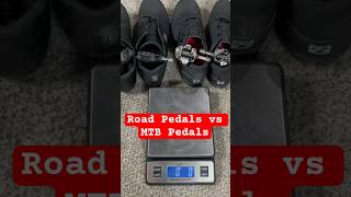 Which is Better on a Road Bike Road Pedals vs MTB Pedals cyclinggear cycling bikelife [upl. by Vivyan]