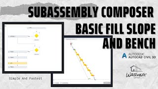 SUBASSEMBLY COMPOSER  BASIC FILL SLOPE AND BENCH [upl. by Akiret]