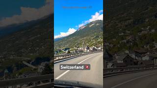 I love driving on the roads in Switzerland Swiss Alps 🇨🇭Driving [upl. by Honor]