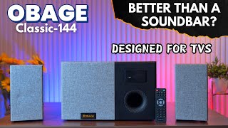 Best Budget 21 Home Theatre 2024  Obage Classic 144 Review [upl. by Anaic922]