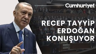 CANLI AKP Grup Toplantısı Recep Tayyip Erdoğan konuşuyor [upl. by Helbonia655]