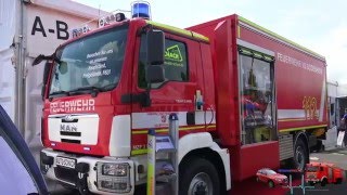 RETTMOBIL 2016 MZF 3 FF VG Bodenheim [upl. by Orel]