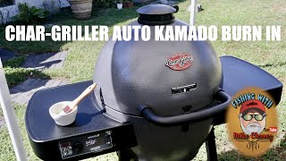 CharGriller Akorn Auto Kamado Burn In [upl. by Adlih]